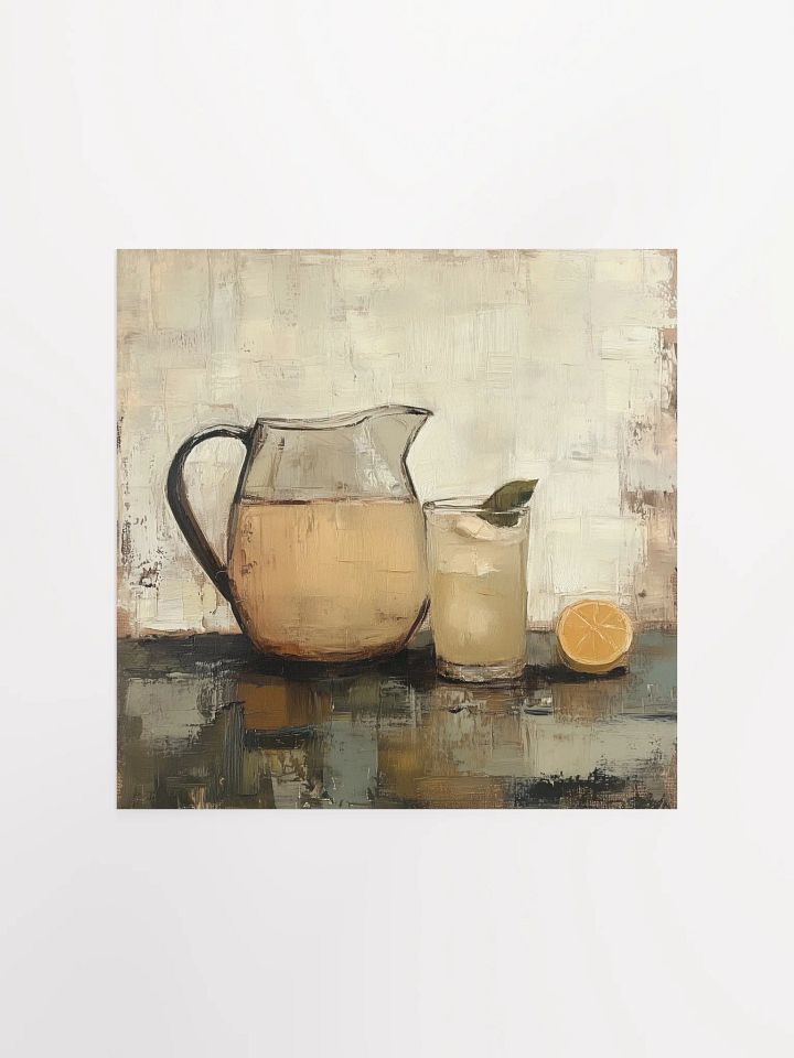 Farmhouse Sky: Lemonade Pitcher Art Print product image (1)