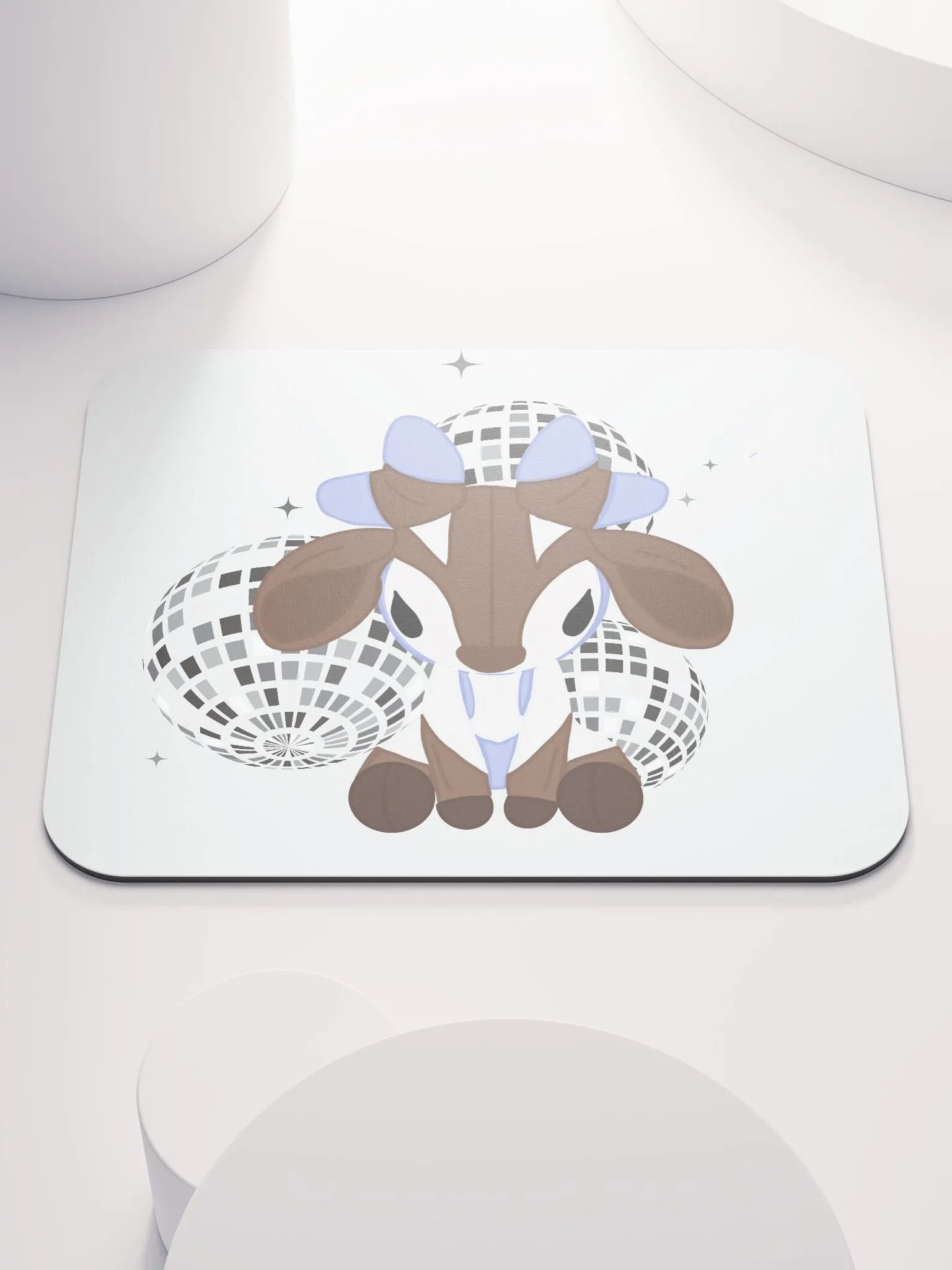 Disco Deer Mouse Pad product image (1)