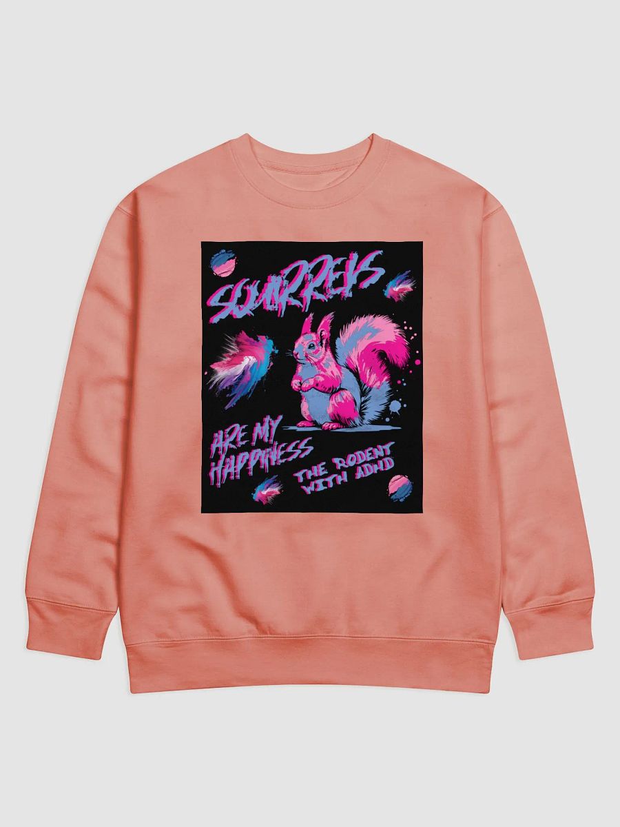SQUIRRELS ARE MY HAPPINESS CREWNECK SWEATSHIRT product image (1)