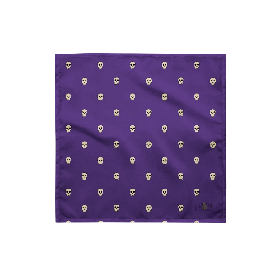 Skully Bandana (Purple) product image (1)