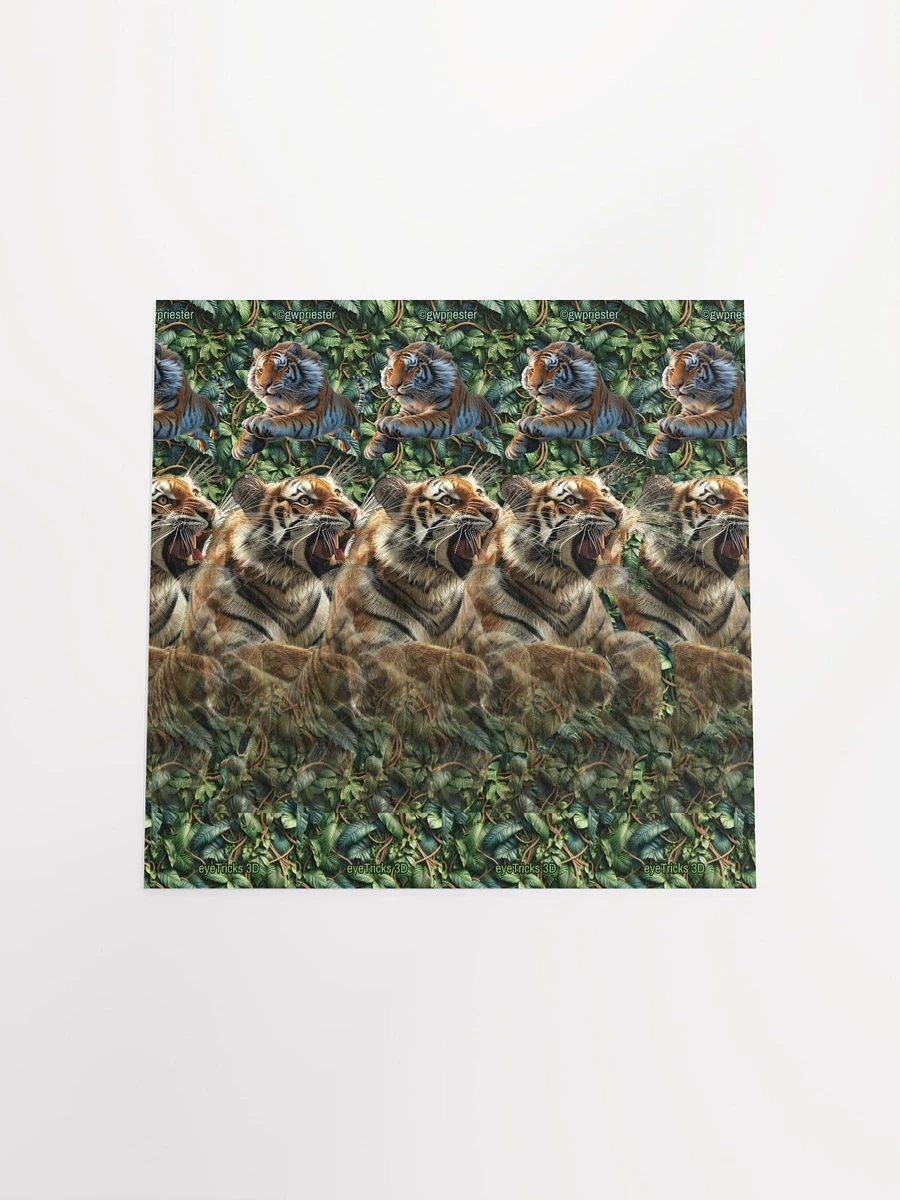 Leaping Tiger - 3D Stereogram Poster product image (17)