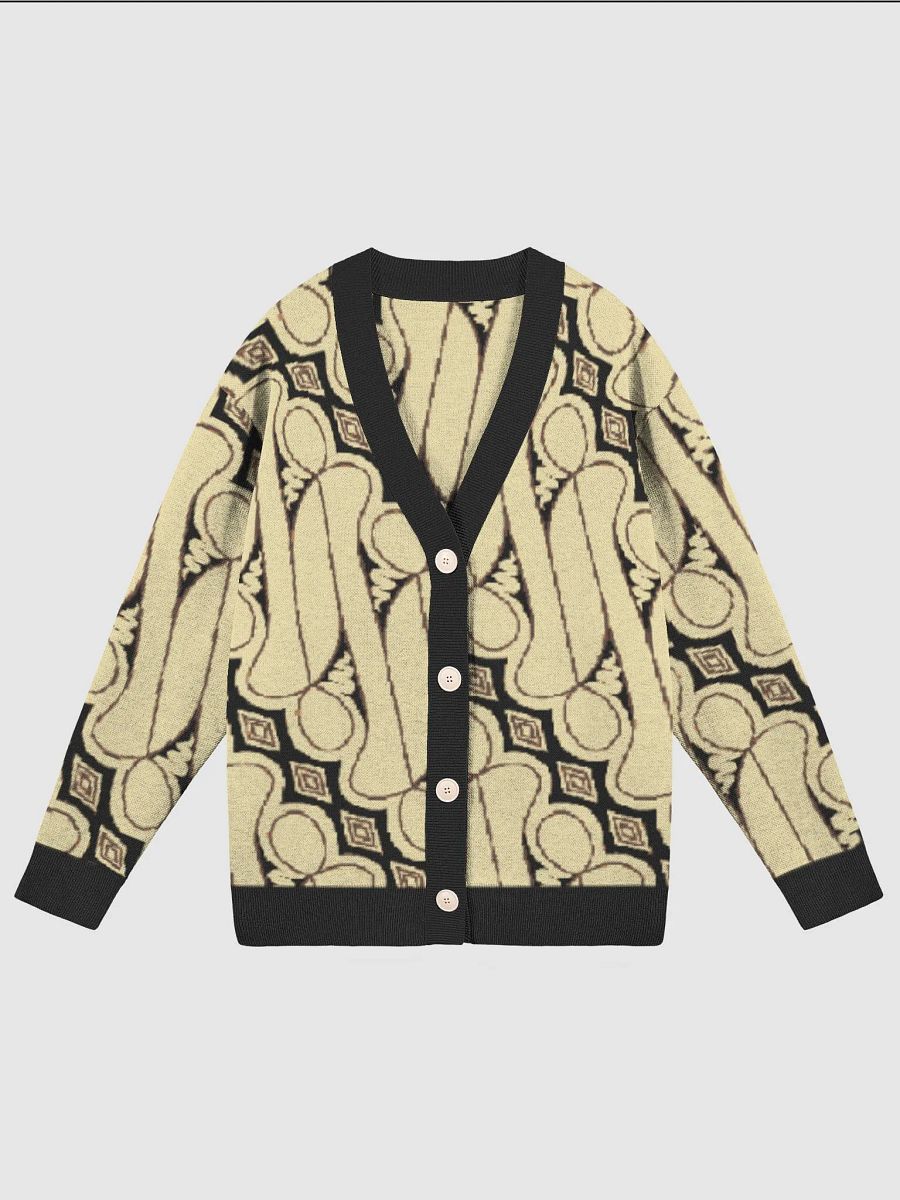 Batik Parang Rusak Knitted Classic Cardigan product image (1)