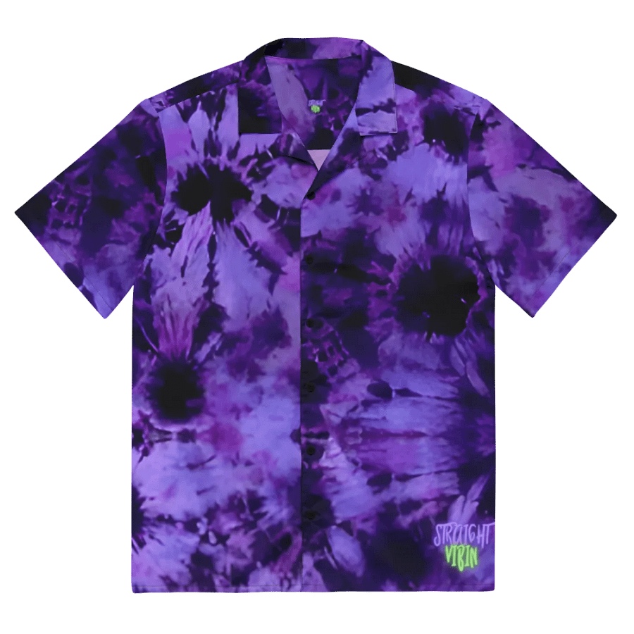 STRAIGHT VIBIN TIEDYE4 HAWAIIN SHIRT product image (2)