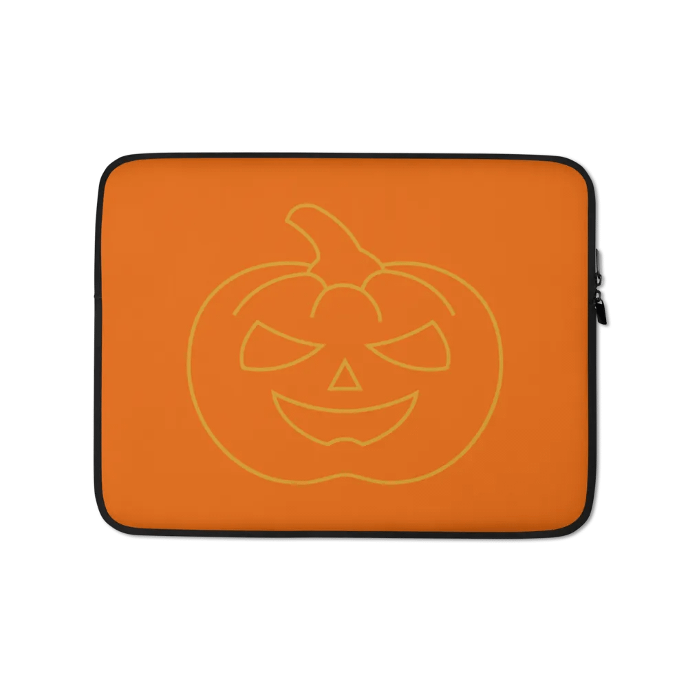 Jack-O'-Lantern Laptop Sleeve product image (1)