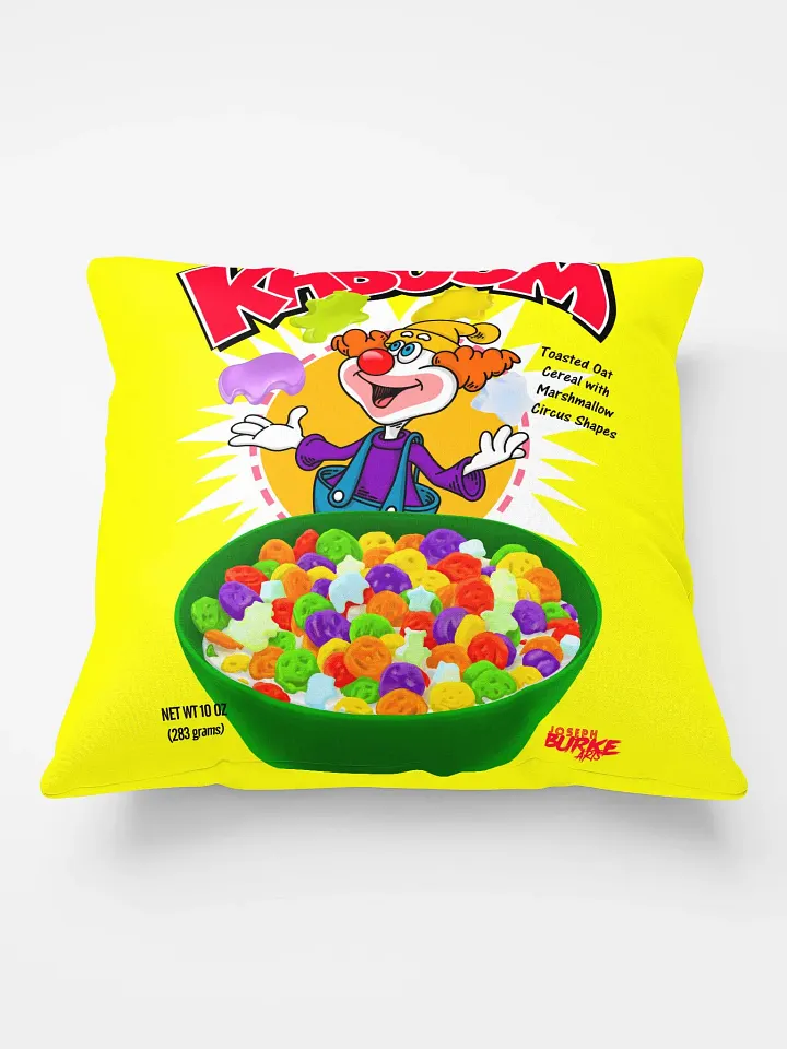 🥣 Saturday Morning Breakfast Kaboom! Pillow 🥣 product image (1)