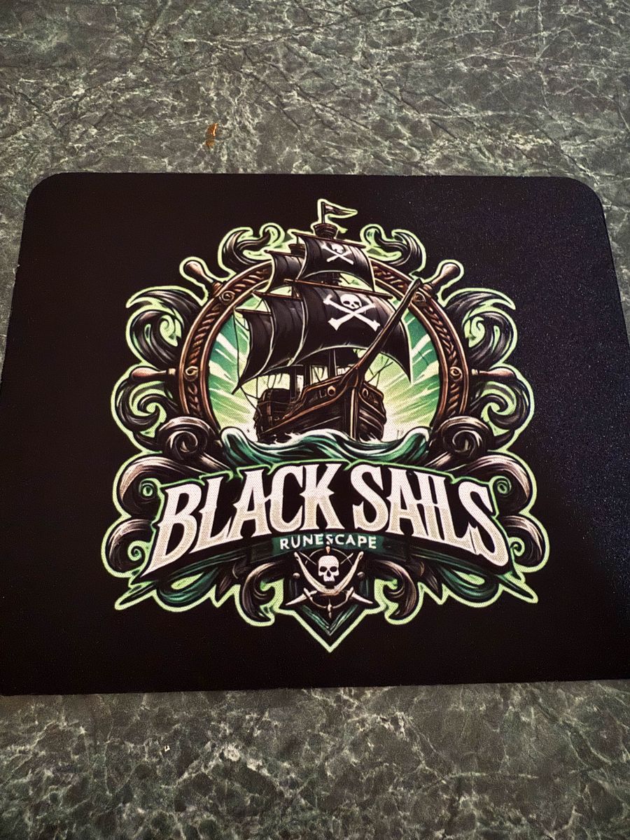 Black Sails Mouse Pad product image (8)