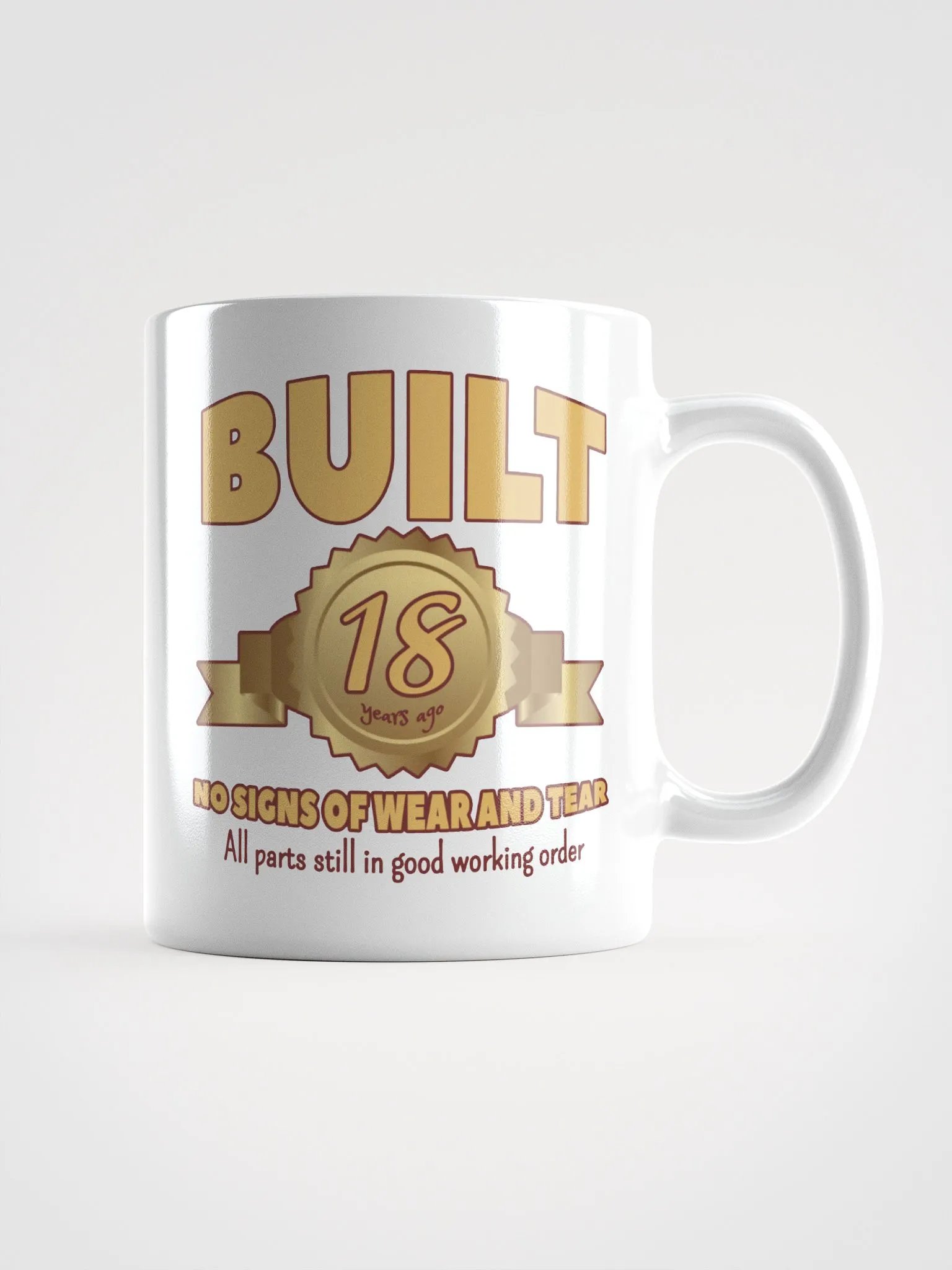 18 Years Old Milestone Birthday Mug product image (1)
