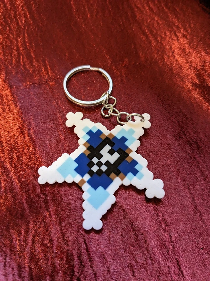Kingdom Hearts Perler Keychain product image (1)