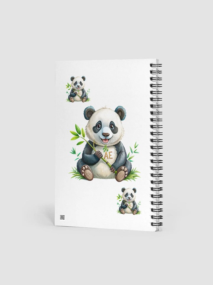 AE Panda's New Day Spiral Notebook product image (2)