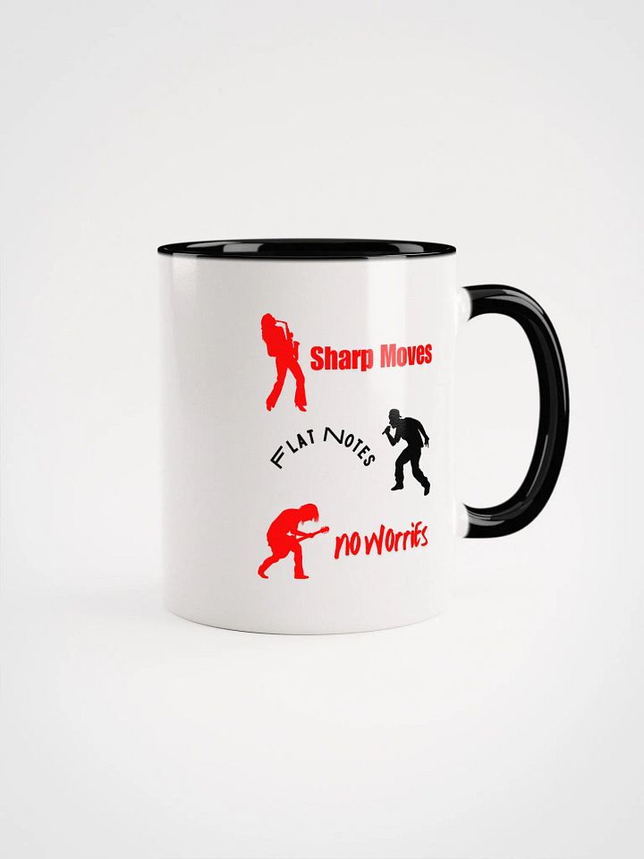 Sharp Moves Flat Notes No Worries-mug product image (1)