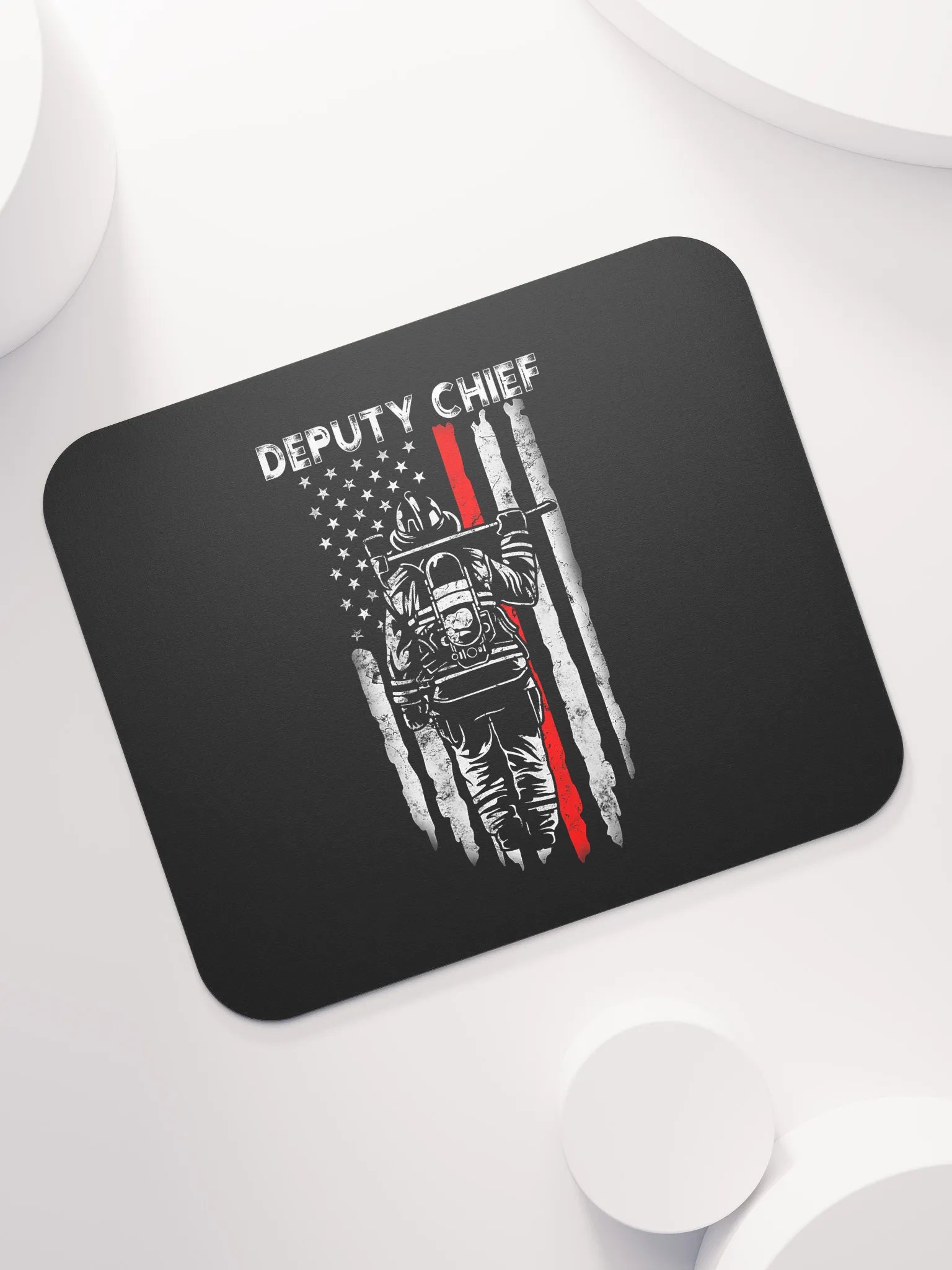 Deputy Chief Fire Dept - Mouse Pad product image (7)