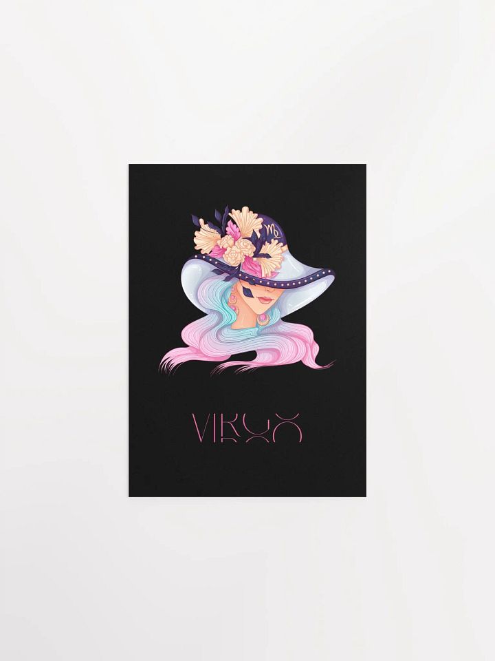Virgo Bloom Matte Poster product image (8)