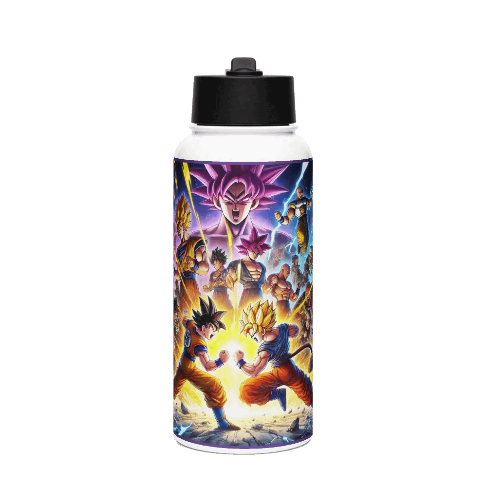 Epic Battle Stainless Steel Water Bottle product image (1)