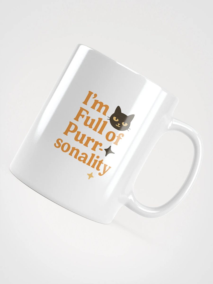 I’m Full of Purr-sonality White Glossy Mug product image (10)