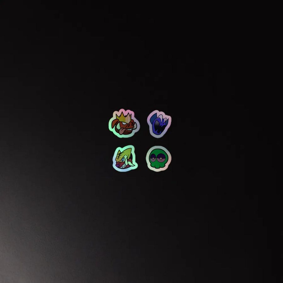 HOLO VILLAIN STICKERS! product image (4)