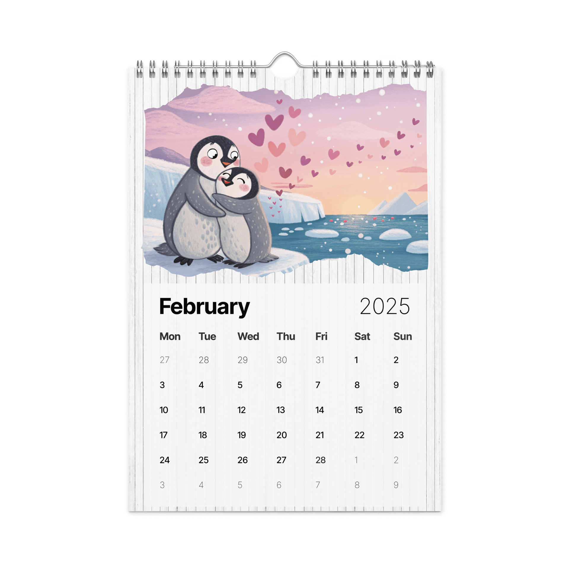 ADORABLE ANIMALS WALL CALENDAR 2026 product image (5)