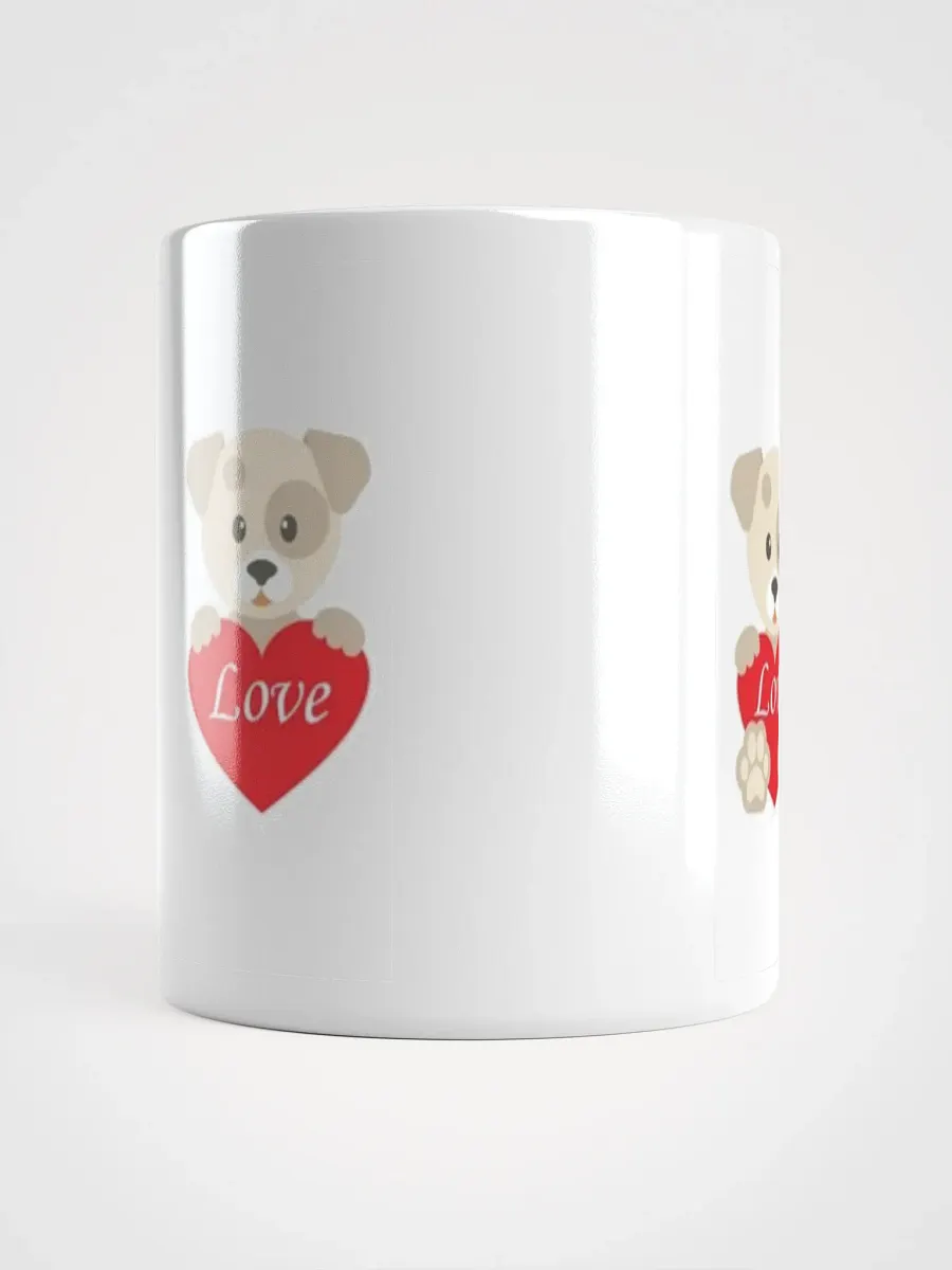 White Glossy Mug Cute Bear product image (5)