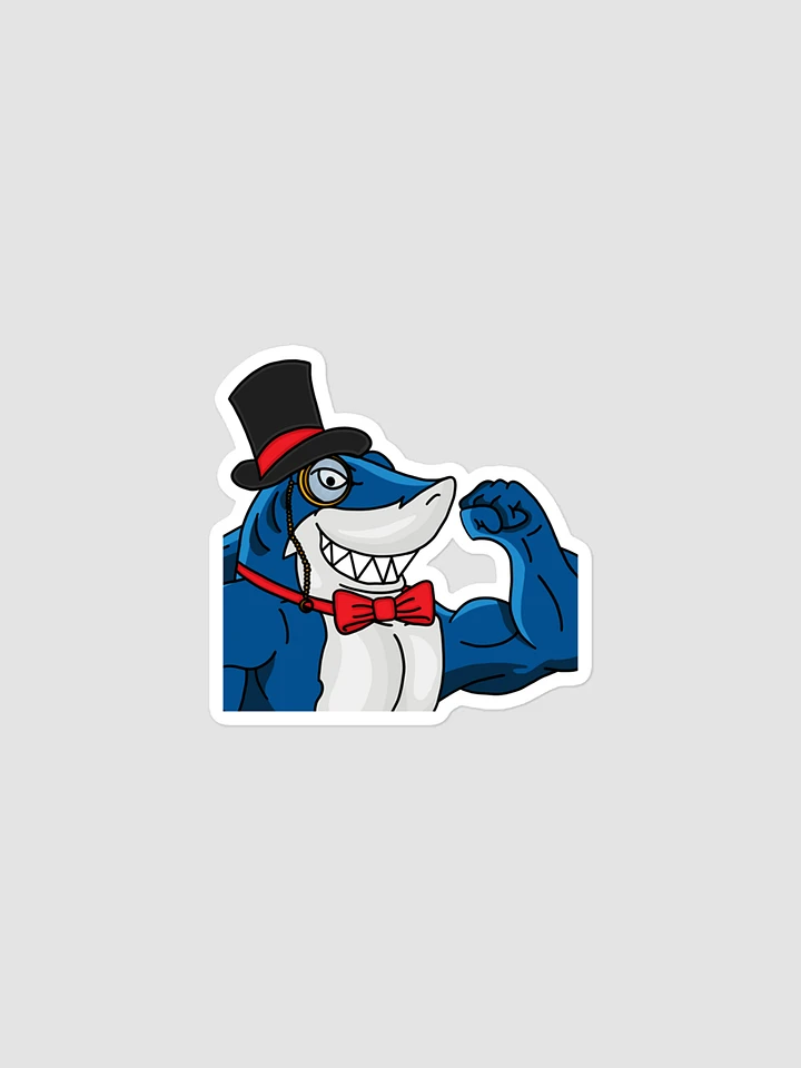 AuronSpectre Dapper Shark Sticker product image (1)
