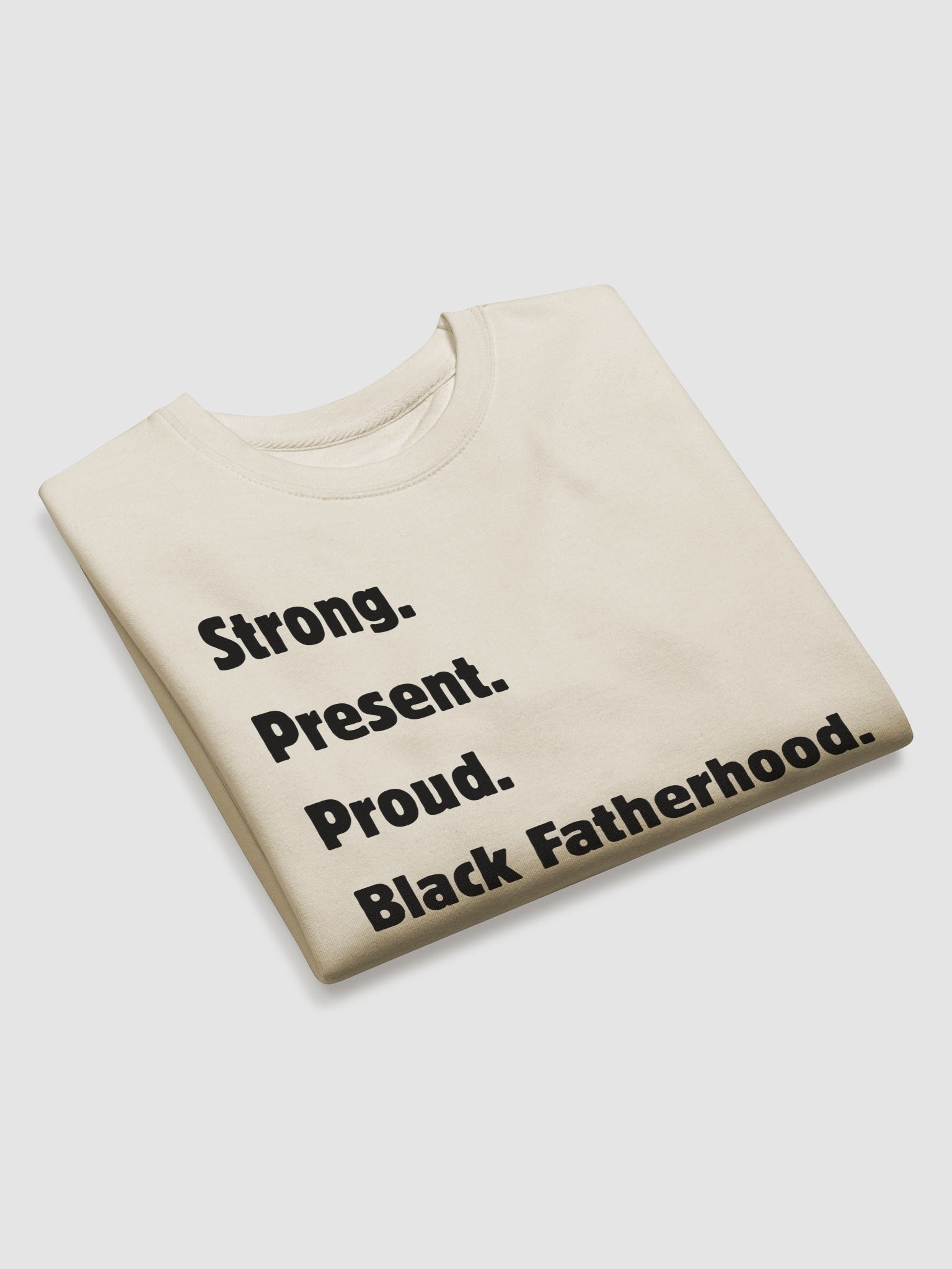 Black Fatherhood Classic Cotton Sweatshirt product image (14)