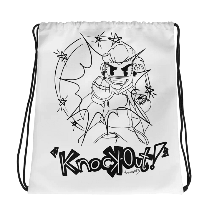 Knock-Out! Punch All-Over Print Drawstring Bag product image (1)