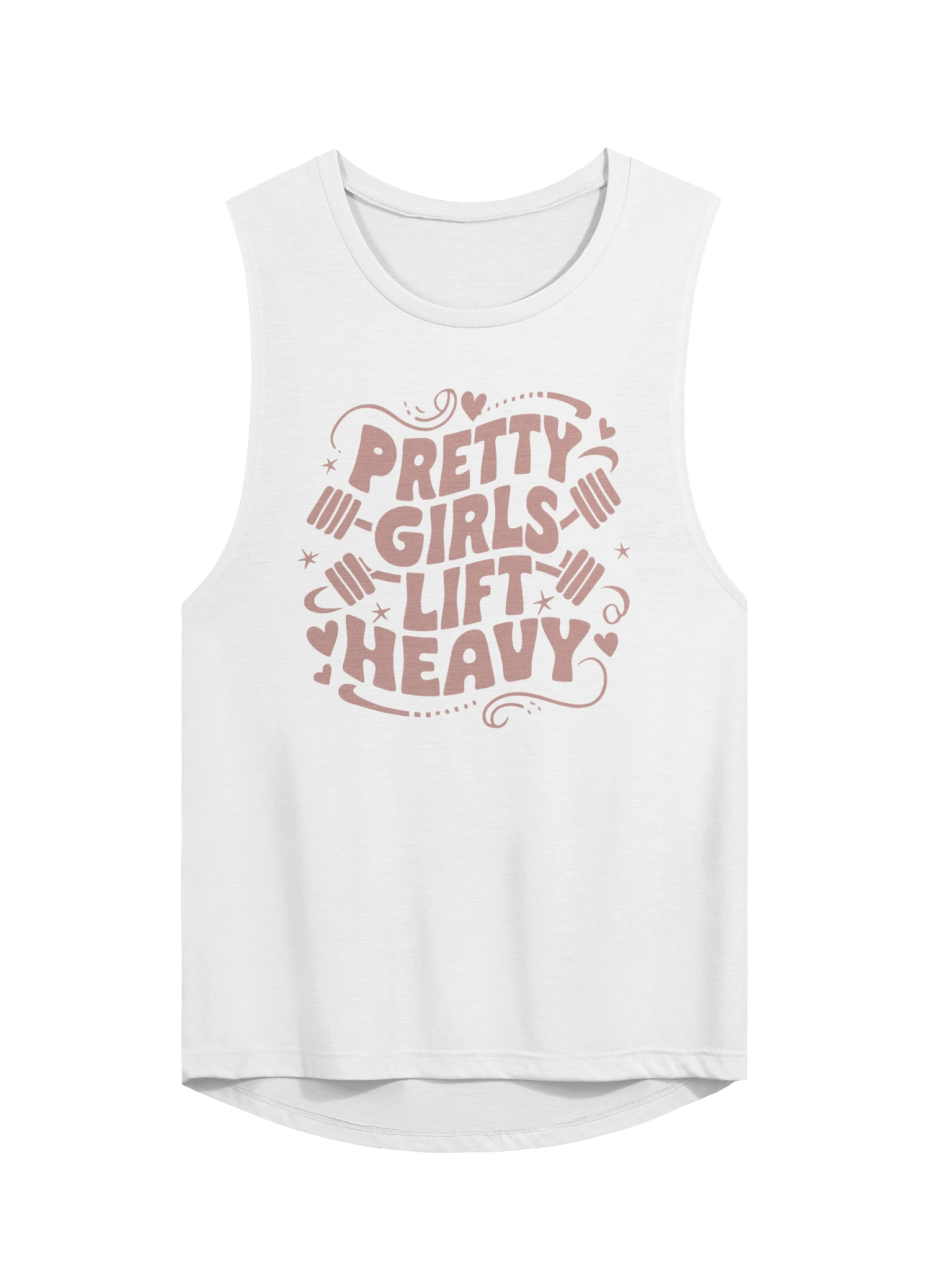 'Pretty Girls Lift Heavy' Flowy Tank product image (13)