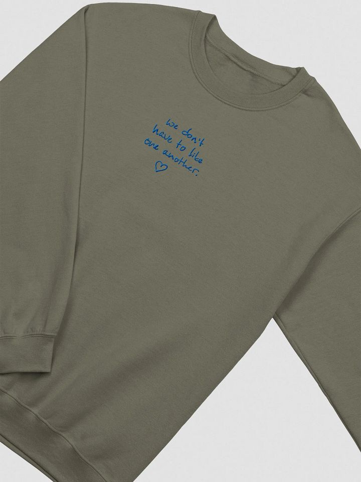 ONE ANOTHER (royal) embroidered crewneck product image (1)