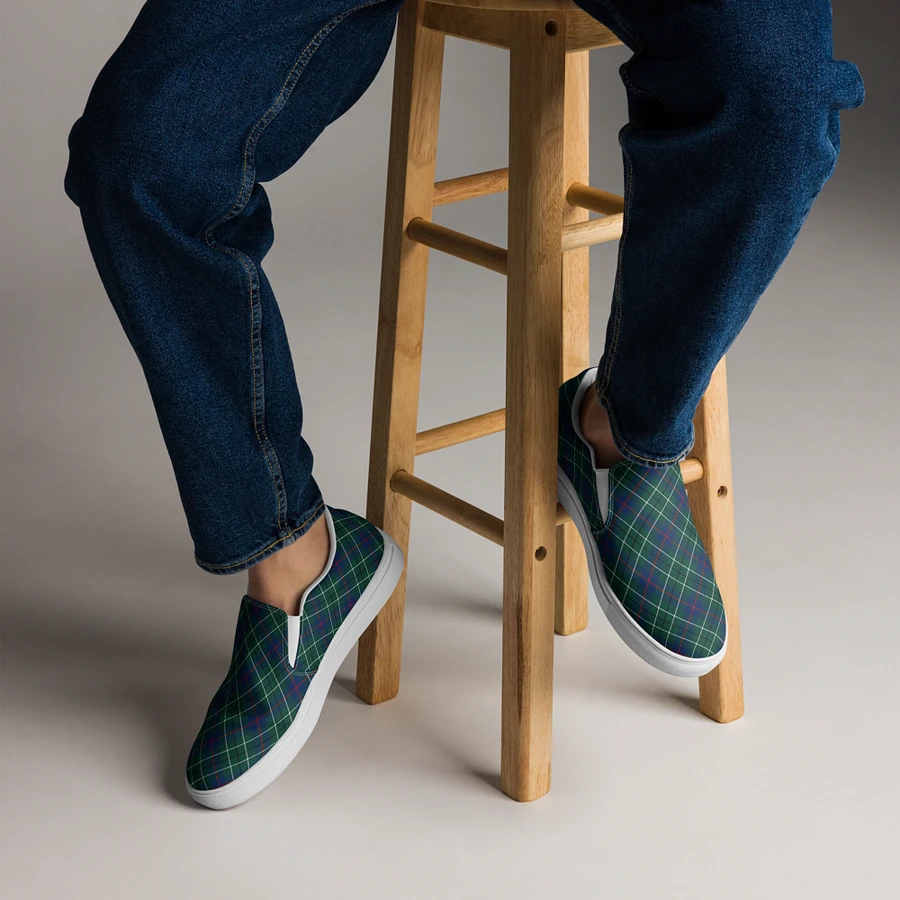 Duncan Tartan Men's Slip-On Shoes product image (8)