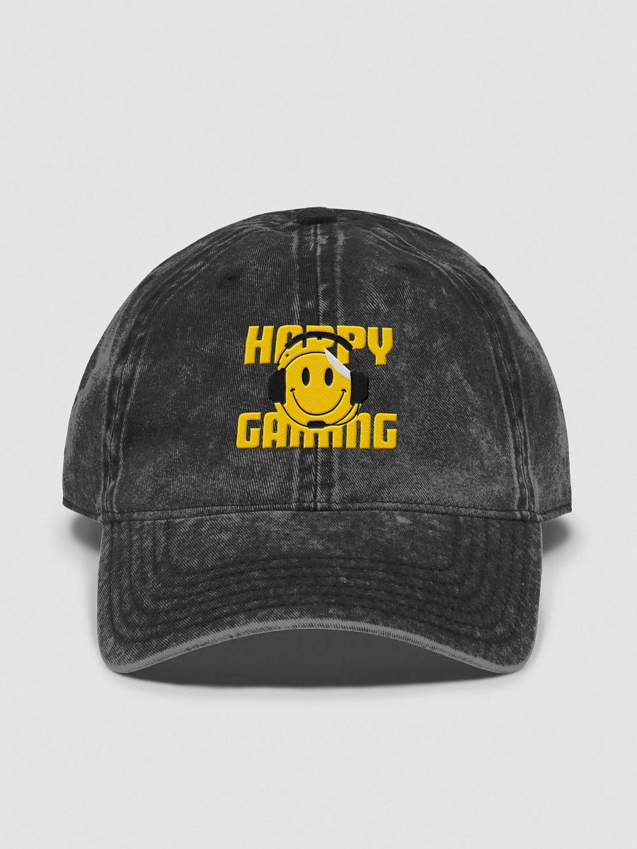 Happy Gaming Vintage Wash Hat product image (3)