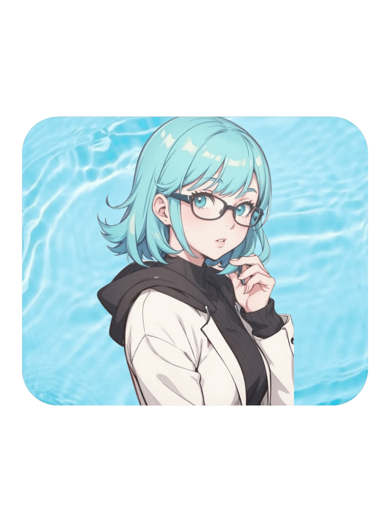 (AQUA Waifu) K Classic Mouse Pad product image (2)