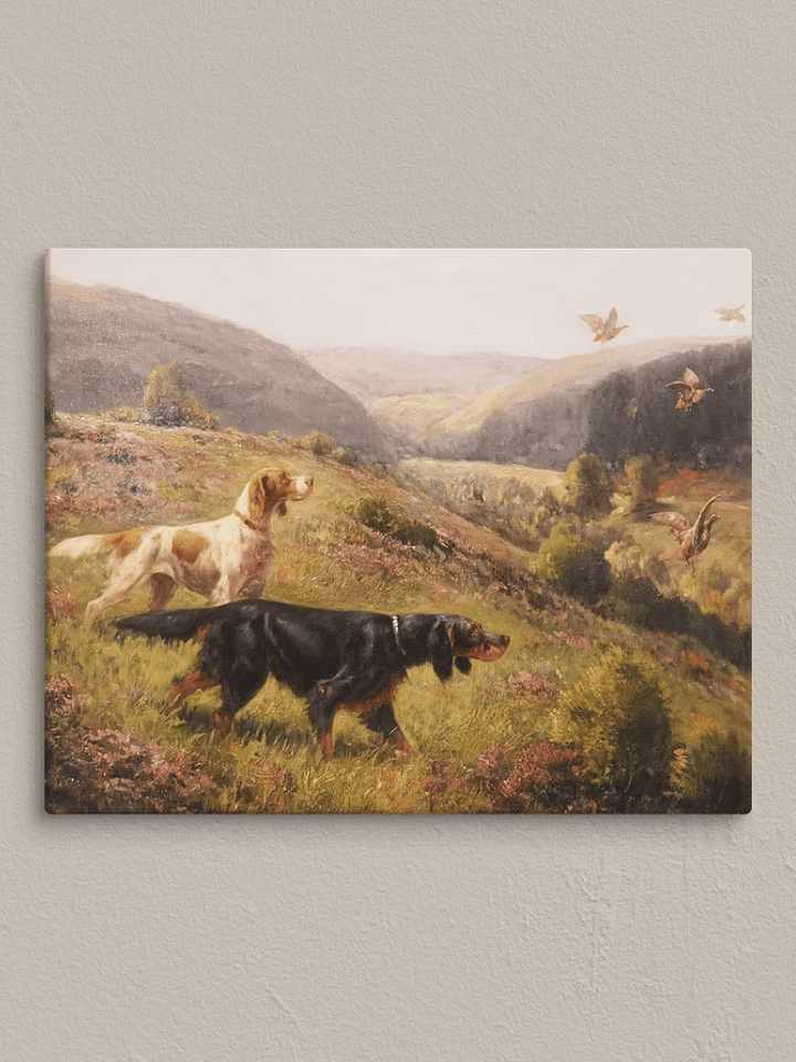 Grouse Hunt Canvas Print product image (1)