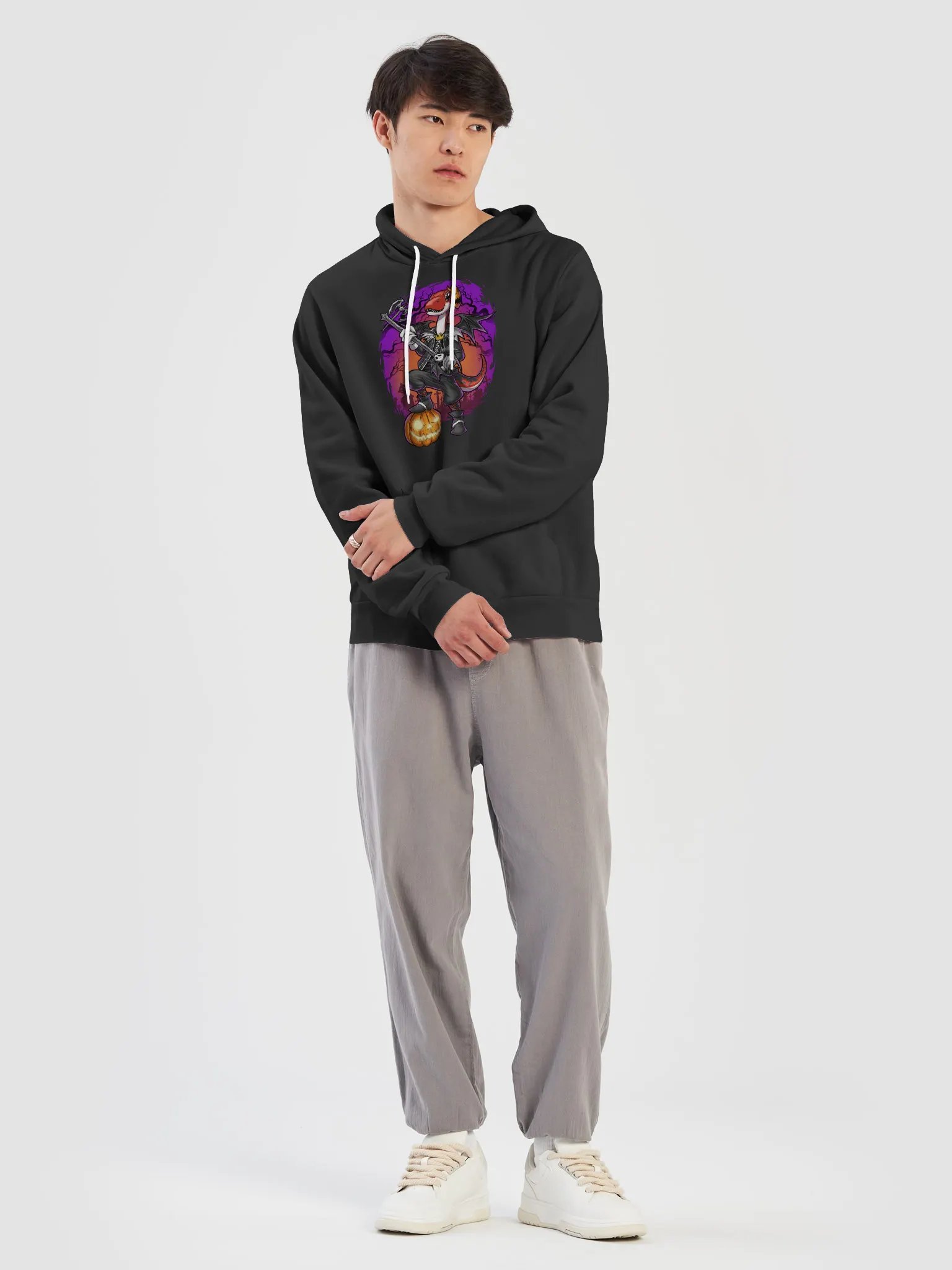 Halloween Nessie Pull Over Hoodie - Front Only product image (8)