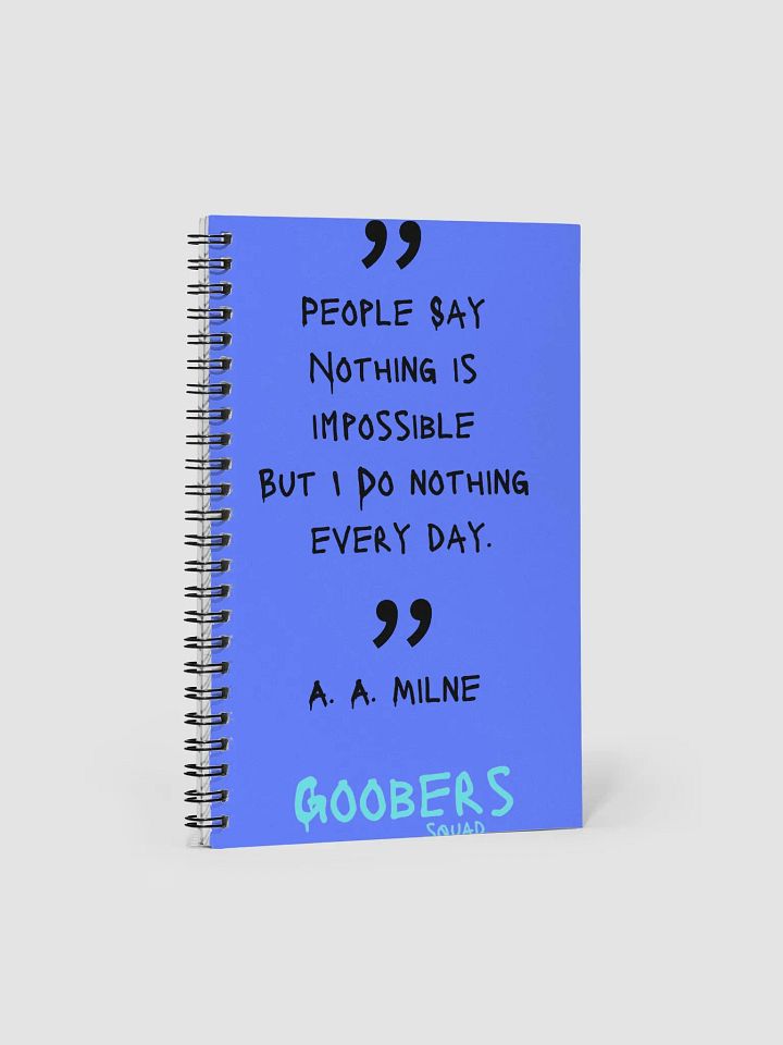 GOOBERS Squad Notebook product image (1)