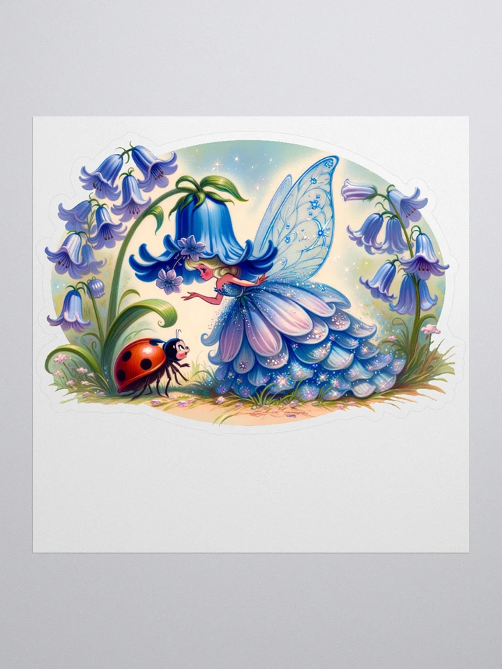 Bluebell Fairy and Ladybug Sticker product image (1)