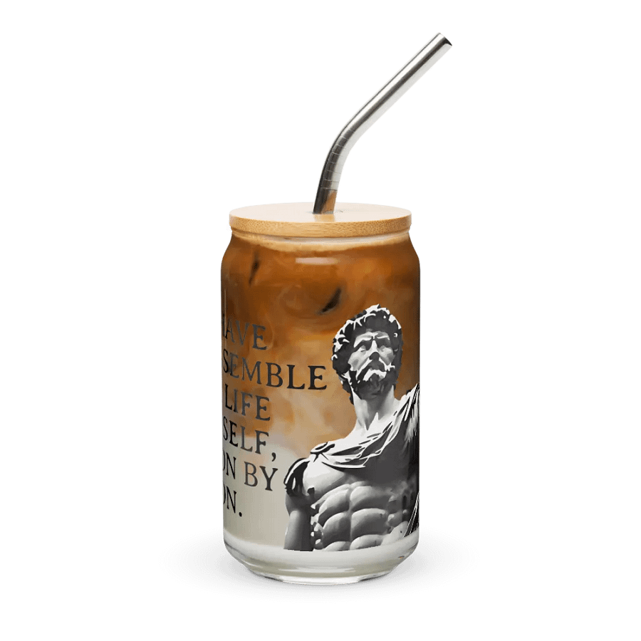 Marcus Aurelius Quote Can-Shaped Glass product image (11)