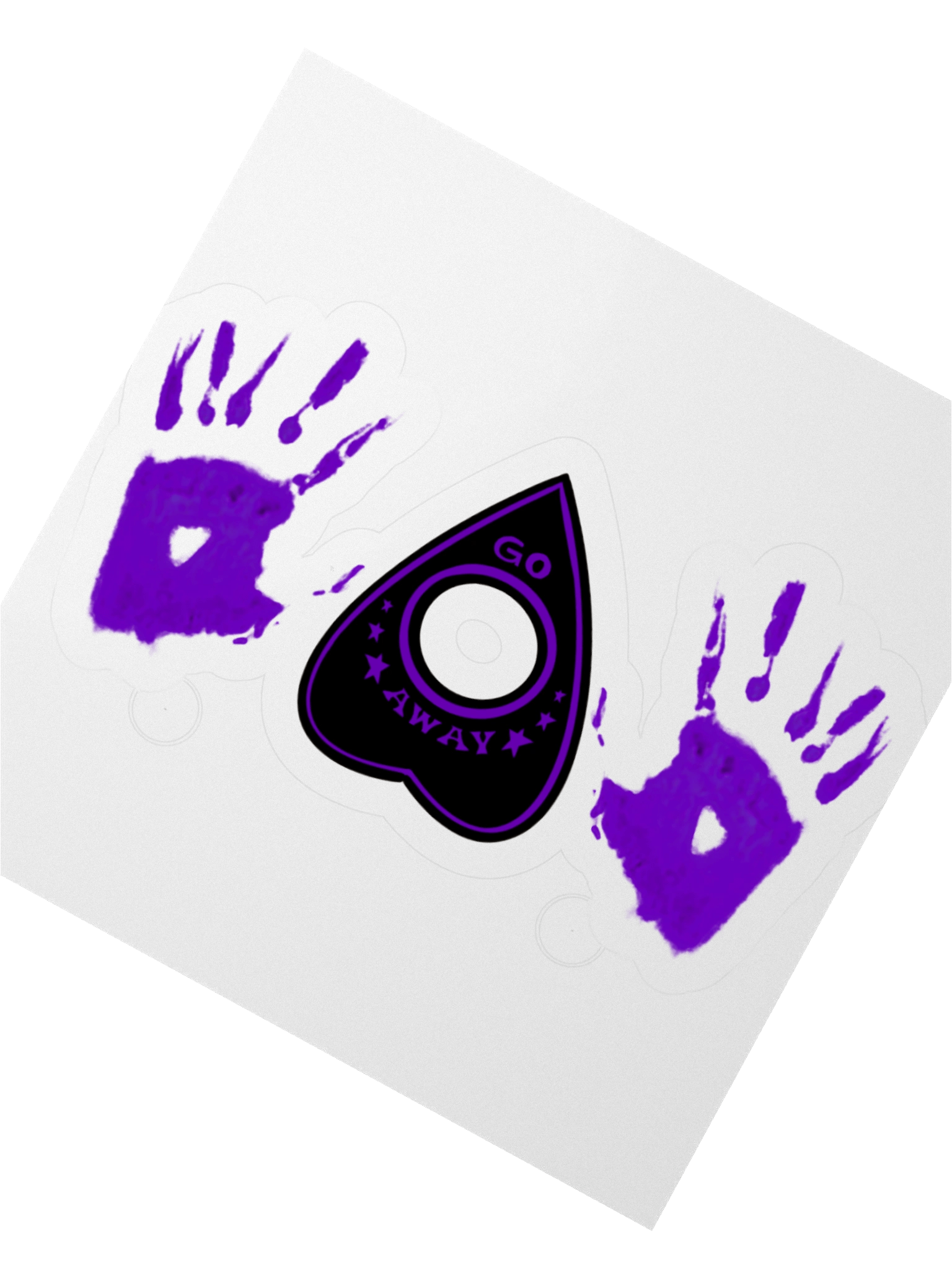Go Away Obake LIMITED EDITION TwitchCon Purple Sticker product image (2)