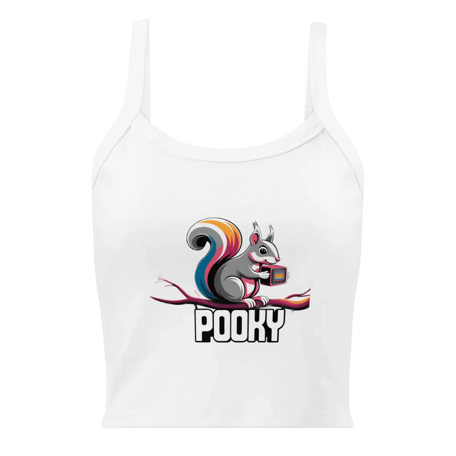 Swirling Tail Squirrel Women's Tank Top product image (1)