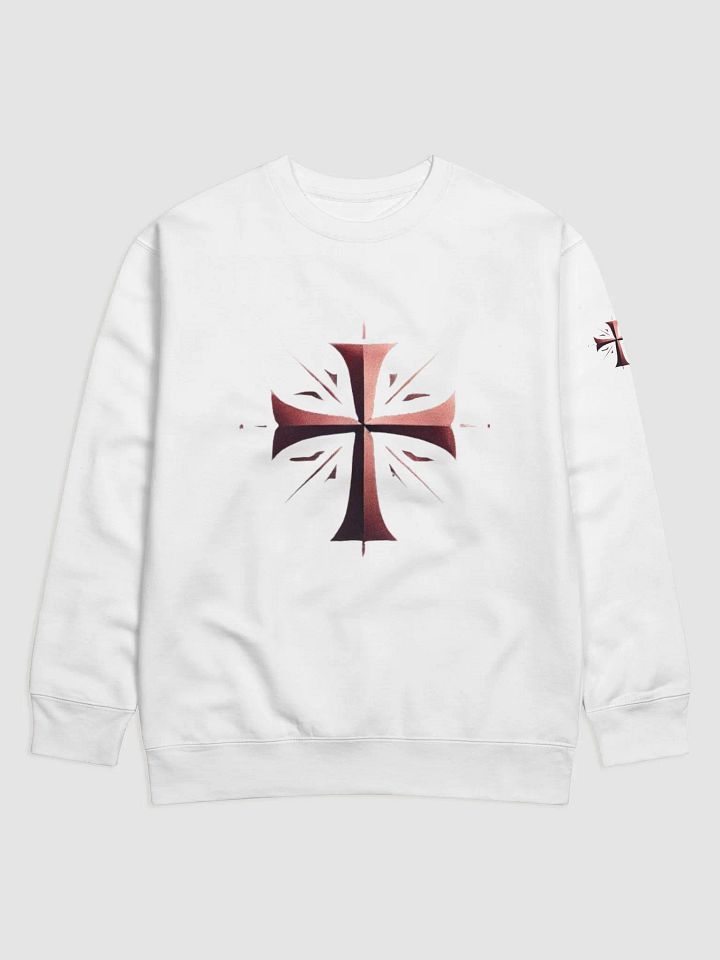 Deus Vult Cross Emblem Sweatshirt product image (1)
