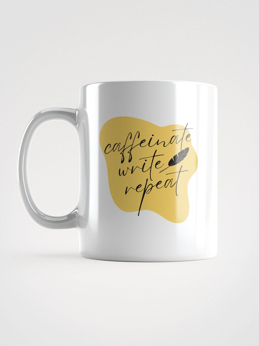 Caffeinate, Write, Repeat Mug product image (6)
