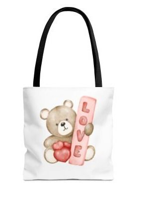 Teddy Tote Bag #tote#teddy#love product image (1)