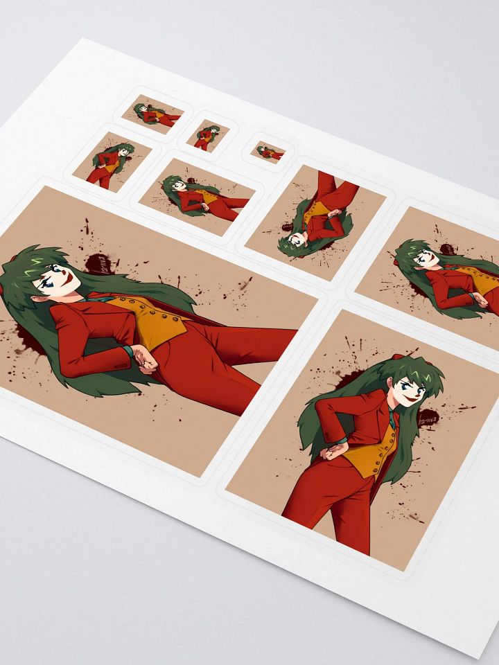 The Better Clown-Tsundere Stickers with Background product image (2)