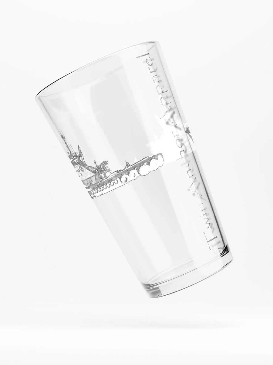 Foss Tugboat Sketch 16oz Pint Glass product image (4)