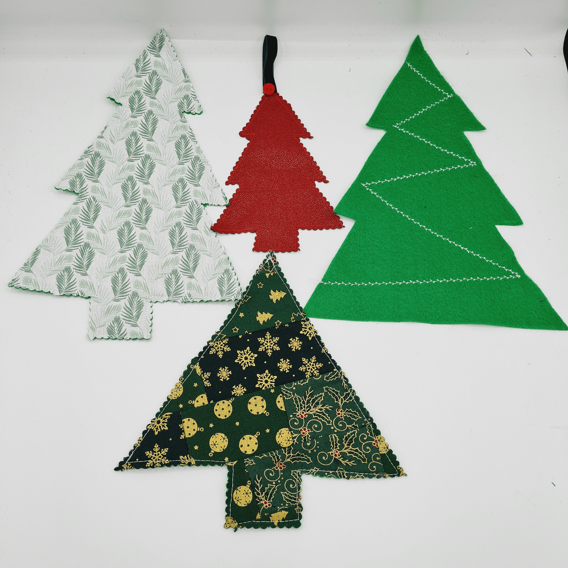 Christmas Tree bunting and decoration templates - PDF - DIGITAL DOWNLOAD product image (2)