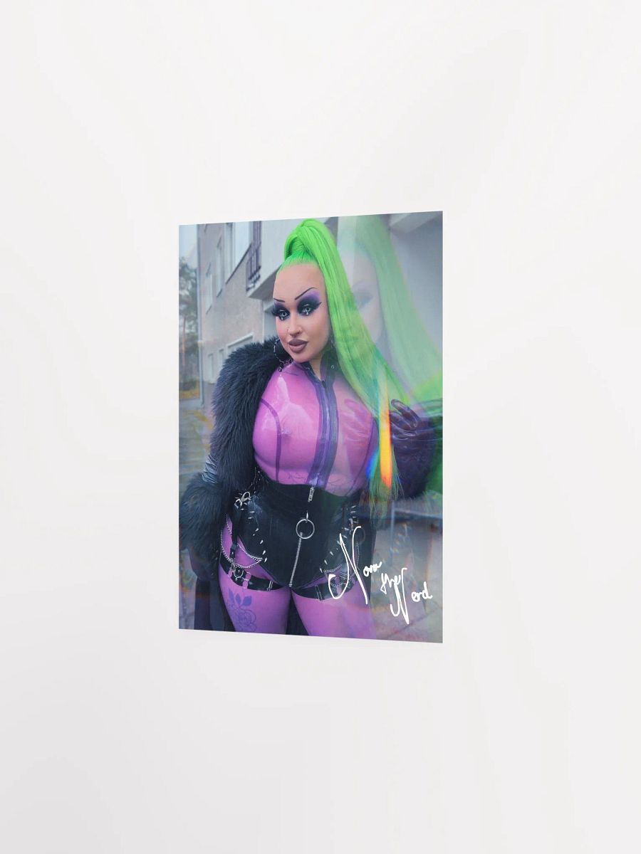 Poster with Nova Lilac Latex product image (2)