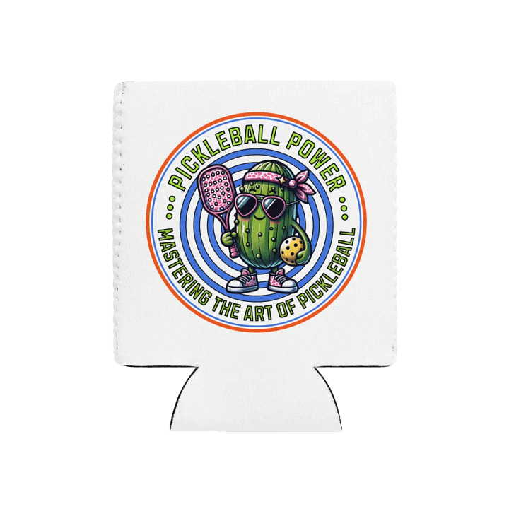 Pickleball Power Mastering The Art Of Pickleball Can Cooler product image (1)