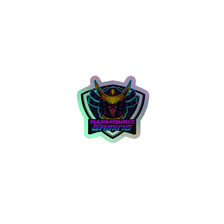 RaemonBiz Gaming Holographic Sticker product image (1)