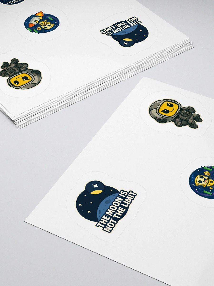 Token Metrics - To The Moon Series Stickers product image (10)