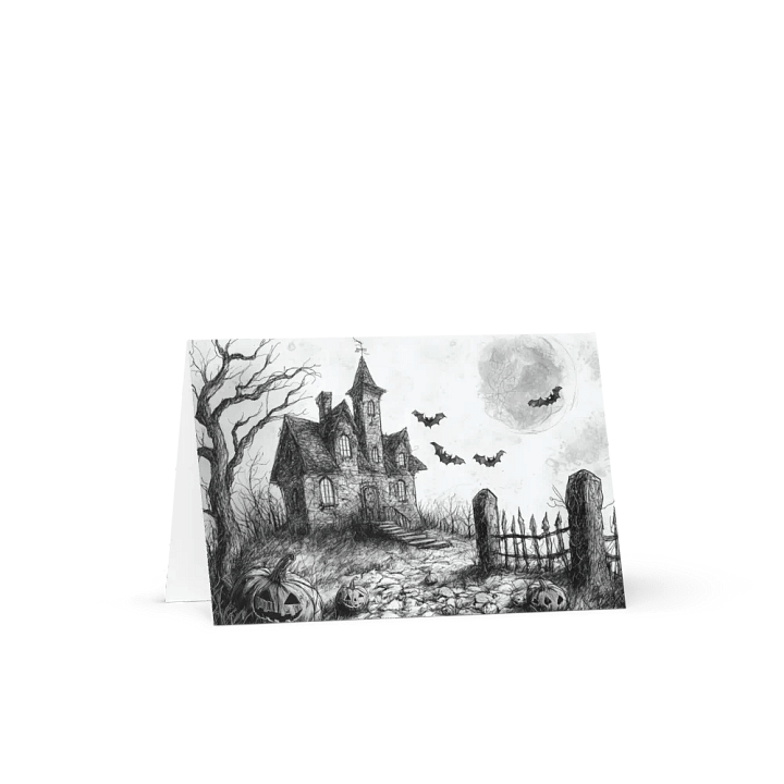 Bat Cottage Greeting Card product image (2)