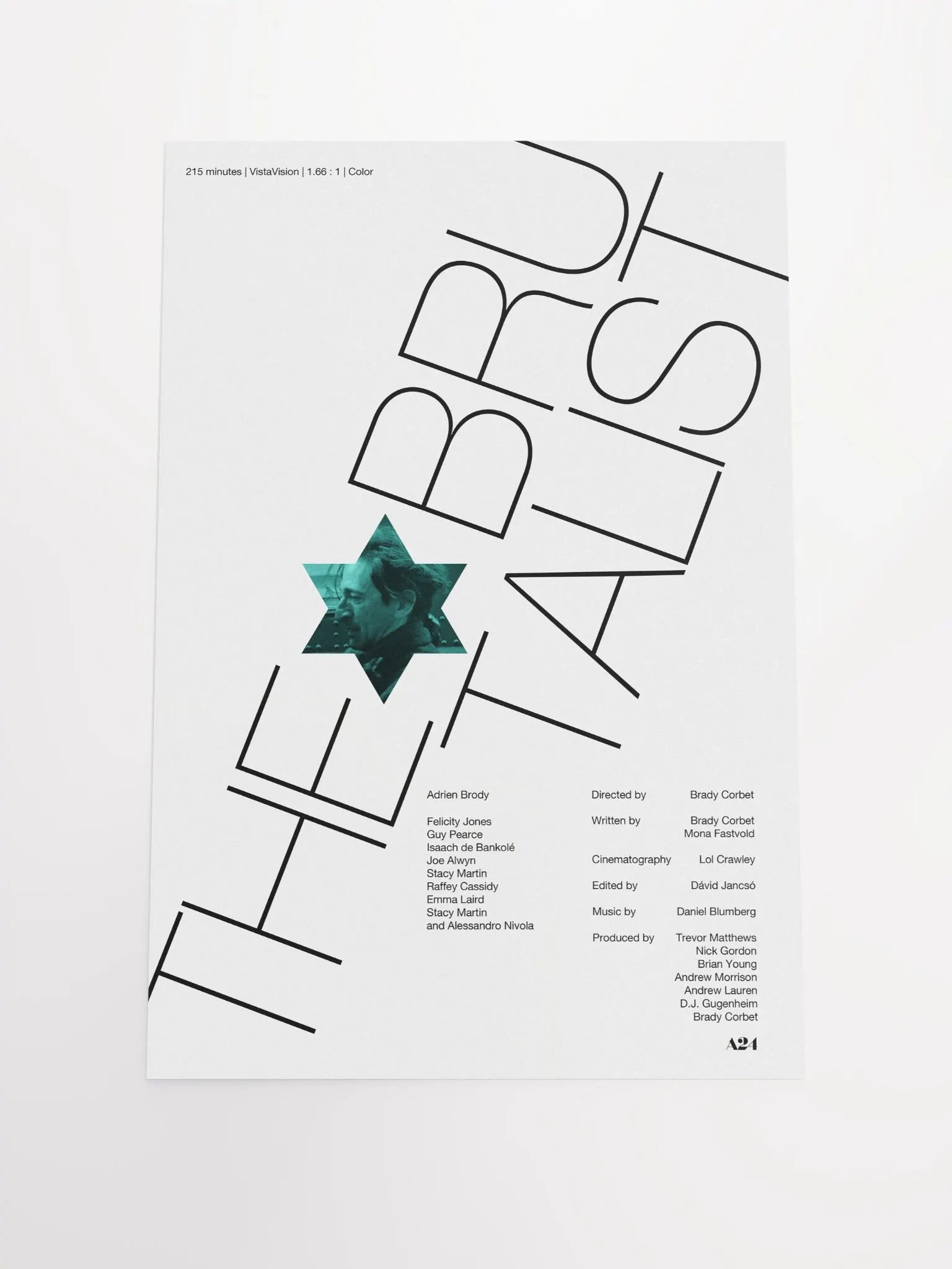 The Brutalist Movie Poster product image (1)
