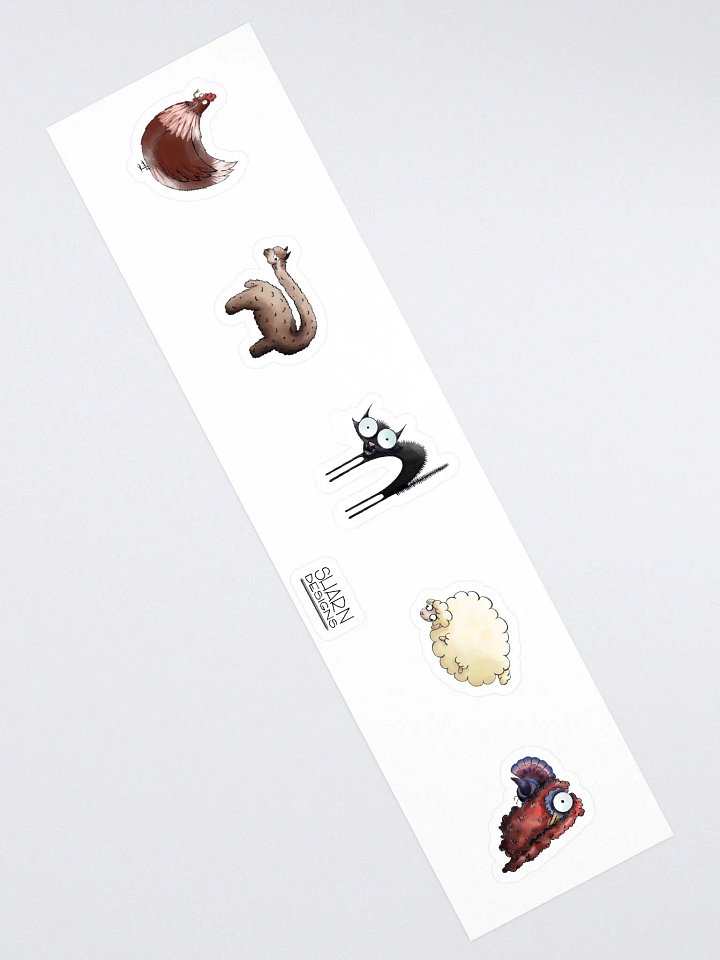 Impossible Farm Animals Kiss Cut Stickers Set 2 product image (2)