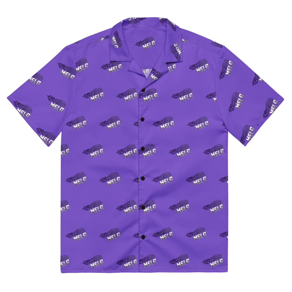 MSLA Purple Hawaiian Shirt product image (5)